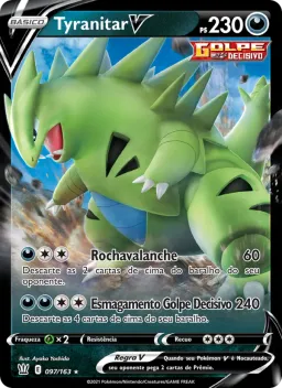Tyranitar V 97 Estilos de Batalha