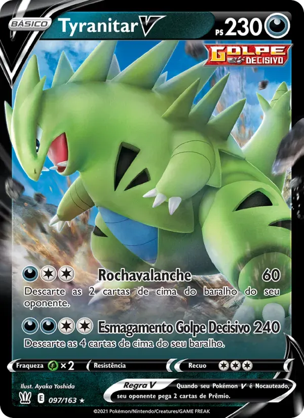 Tyranitar V 97/163 Estilos de Batalha