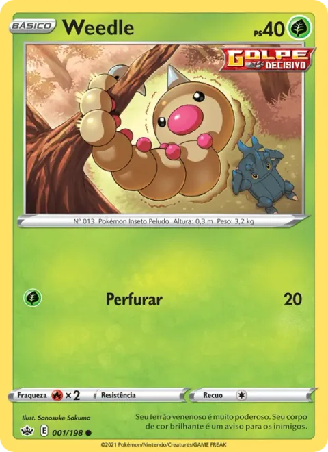 Weedle 1/198