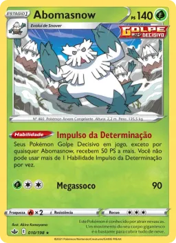 Abomasnow 10 Reinado Arrepiante