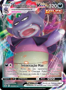 Slowking de Galar VMAX 100 Reinado Arrepiante