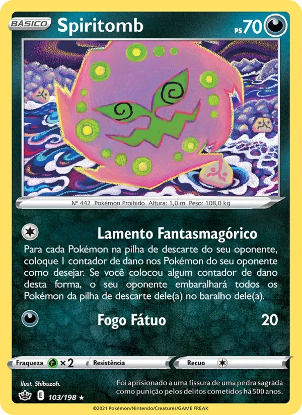Spiritomb 103/198 Reinado Arrepiante