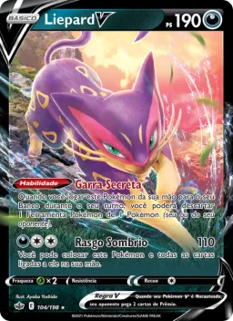Liepard V 104 Reinado Arrepiante