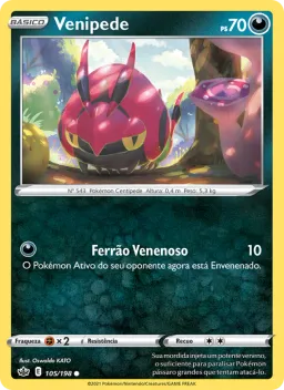 Venipede 105 Reinado Arrepiante