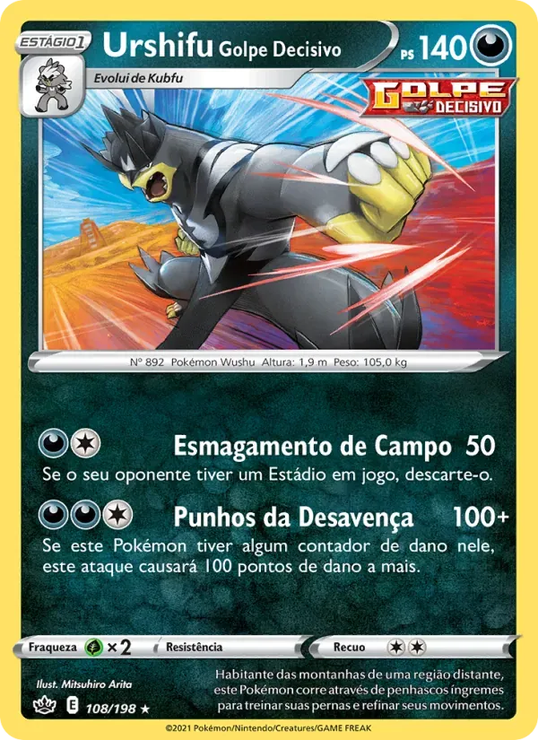 Urshifu Golpe Decisivo 108/198 Reinado Arrepiante