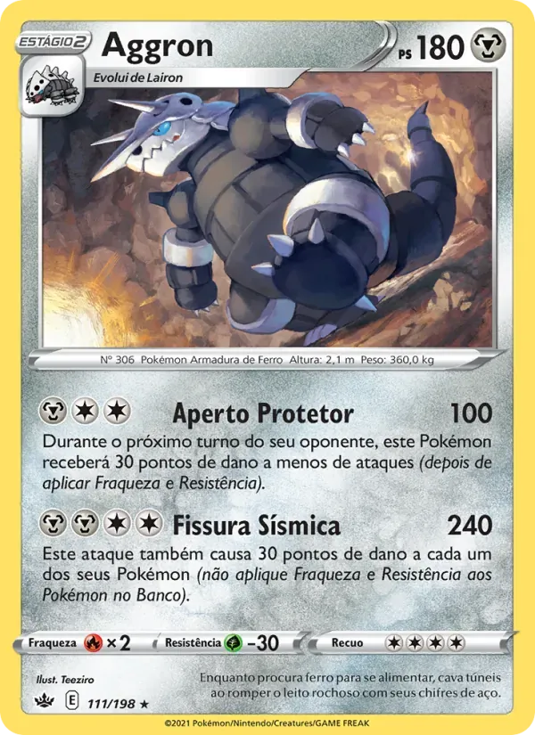 Aggron 111/198 Reinado Arrepiante