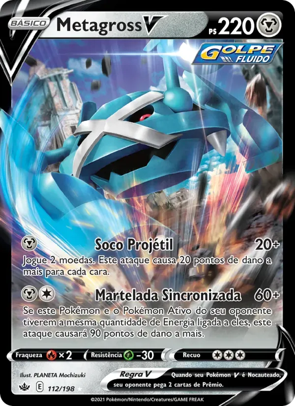 Metagross V 112/198 Reinado Arrepiante