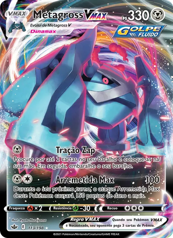 Metagross VMAX 113/198 Reinado Arrepiante