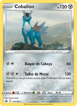Cobalion 114 Reinado Arrepiante