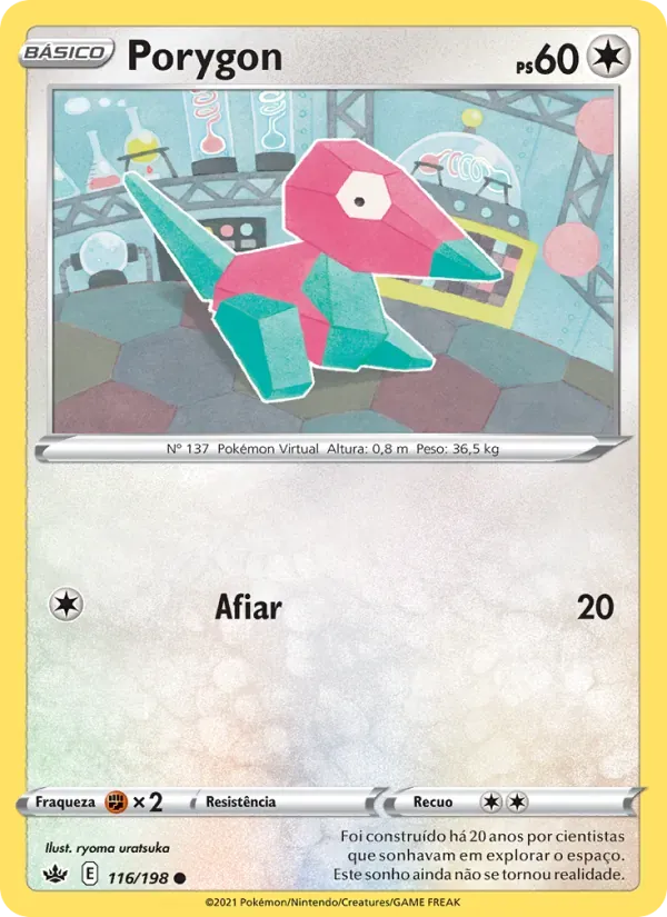 Porygon 116/198 Reinado Arrepiante