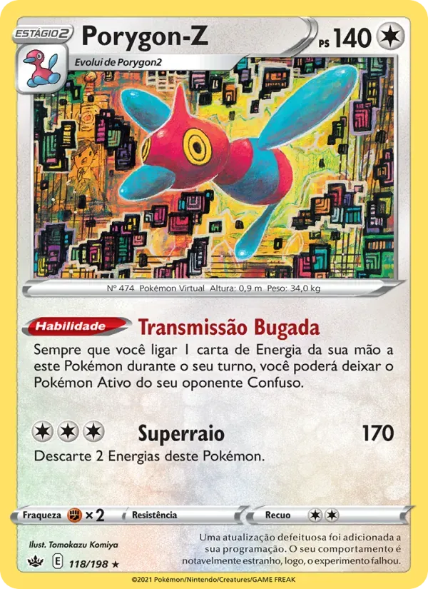 Porygon-Z 118/198 Reinado Arrepiante