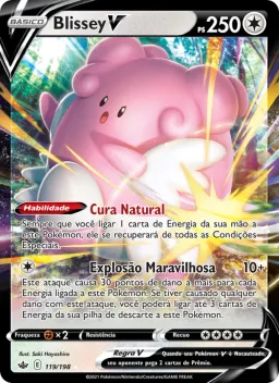 Blissey V 119 Reinado Arrepiante