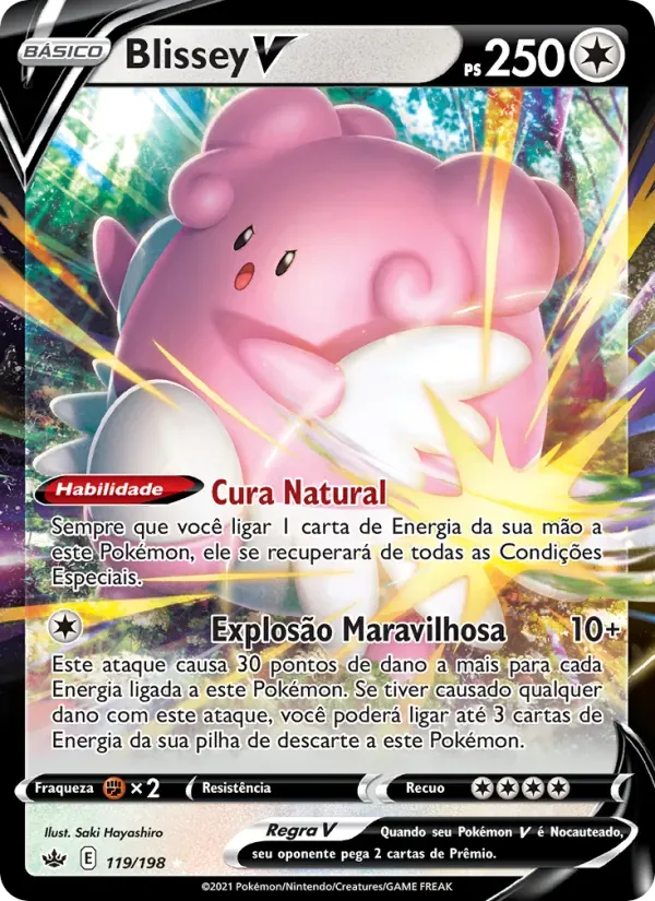 Blissey V 119/198 Reinado Arrepiante