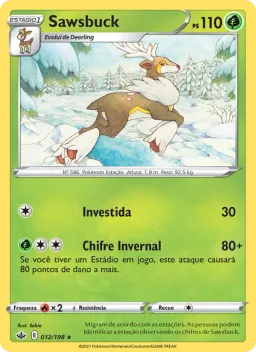 Sawsbuck 12 Reinado Arrepiante