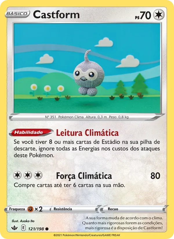 Castform 121/198 Reinado Arrepiante