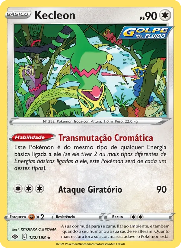 Kecleon 122/198 Reinado Arrepiante