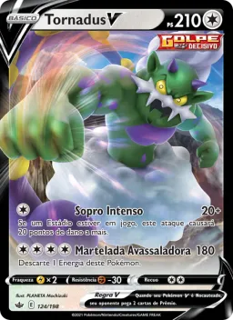 Tornadus V 124 Reinado Arrepiante