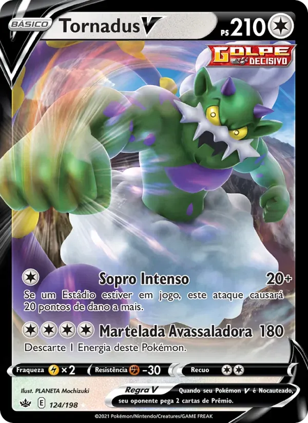 Tornadus V 124/198 Reinado Arrepiante