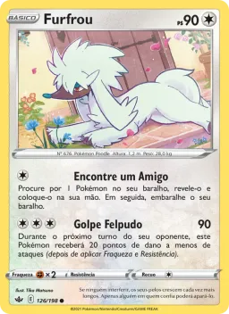 Furfrou 126 Reinado Arrepiante