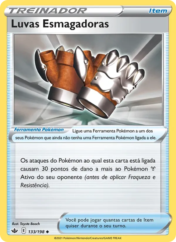 Luvas Esmagadoras 133/198 Reinado Arrepiante