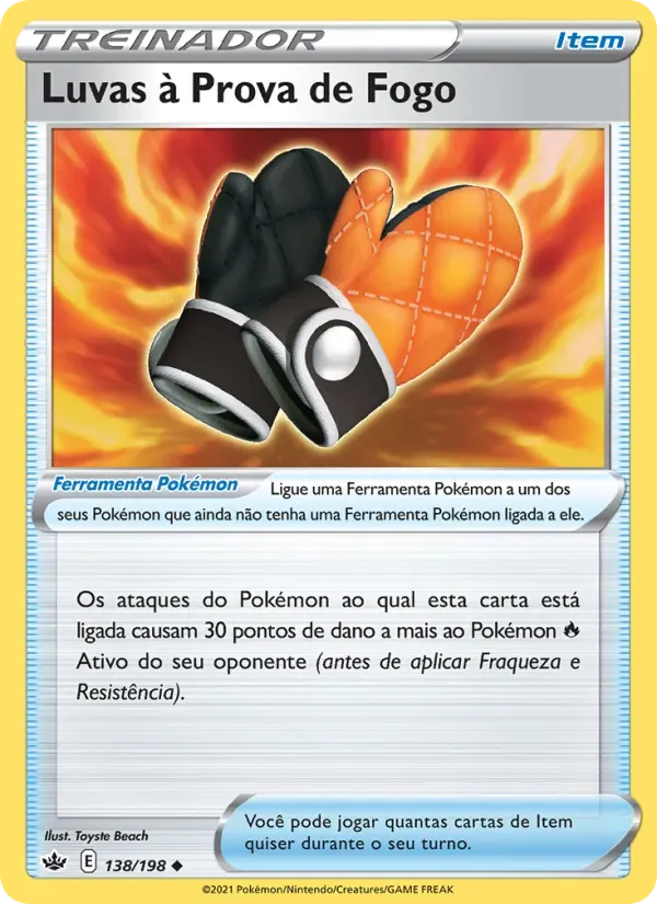 Luvas à Prova de Fogo 138/198 Reinado Arrepiante
