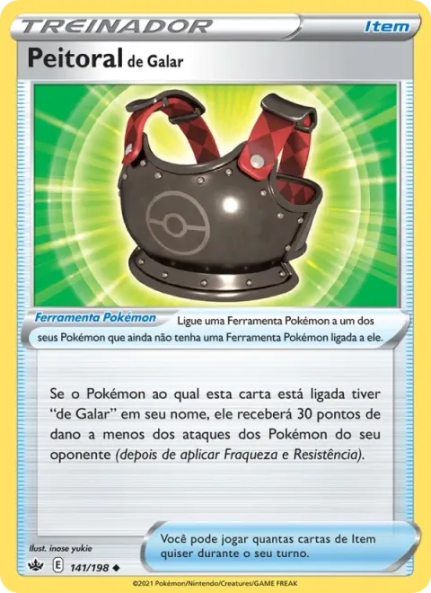 Peitoral de Galar 141/198