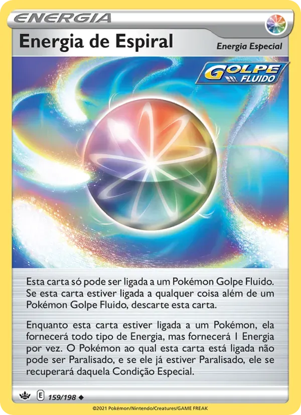 Energia de Espiral 159/198 Reinado Arrepiante