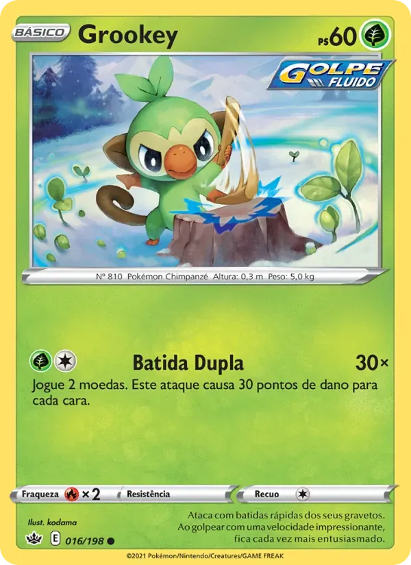 Grookey 16/198 Reinado Arrepiante