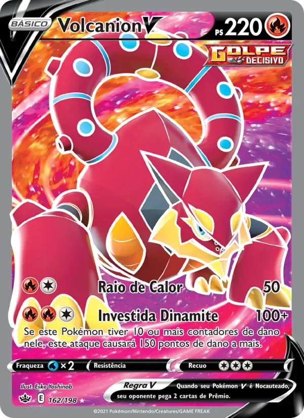 Volcanion V 162/198 Reinado Arrepiante