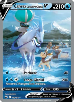 Calyrex Cavaleiro Glacial V 164 Reinado Arrepiante
