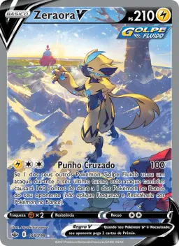 Zeraora V 166 Reinado Arrepiante