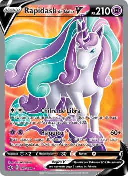 Rapidash de Galar V 167 Reinado Arrepiante