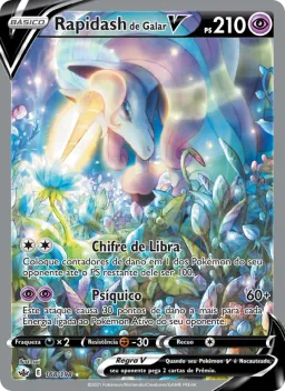 Rapidash de Galar V 168 Reinado Arrepiante