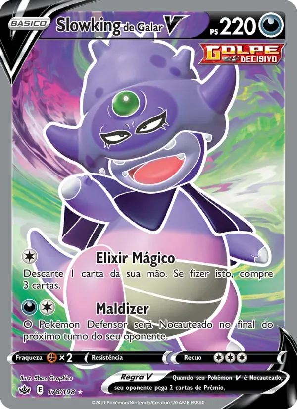 Slowking de Galar V 178/198 Reinado Arrepiante