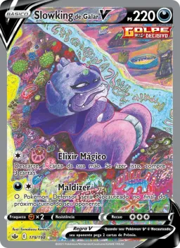 Slowking de Galar V 179 Reinado Arrepiante