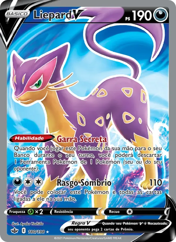 Liepard V 180/198 Reinado Arrepiante