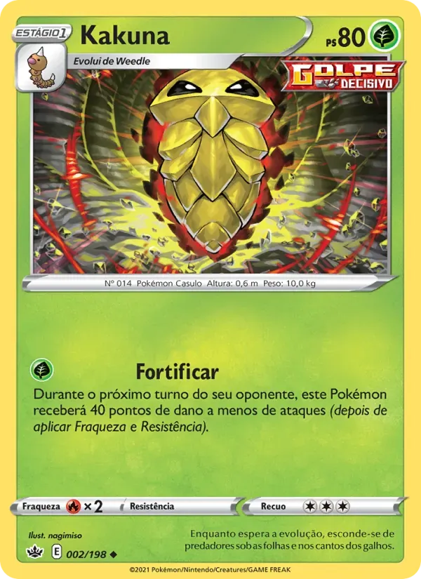 Kakuna 2/198 Reinado Arrepiante