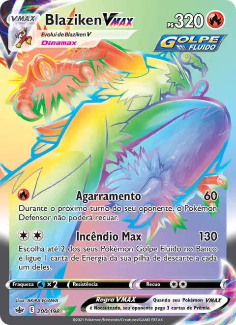 Blaziken VMAX 200/198