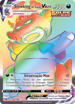 Slowking de Galar VMAX 207 Reinado Arrepiante