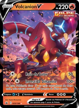 Volcanion V 25 Reinado Arrepiante