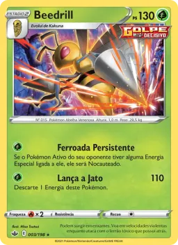Beedrill 3 Reinado Arrepiante