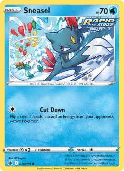 Sneasel 30 Reinado Arrepiante