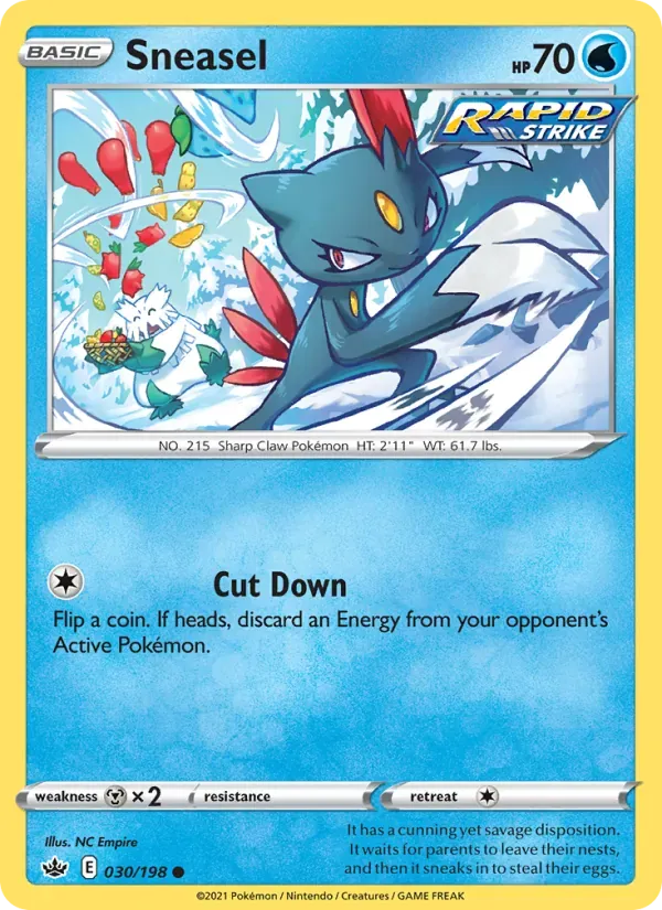 Sneasel 30/198 Reinado Arrepiante