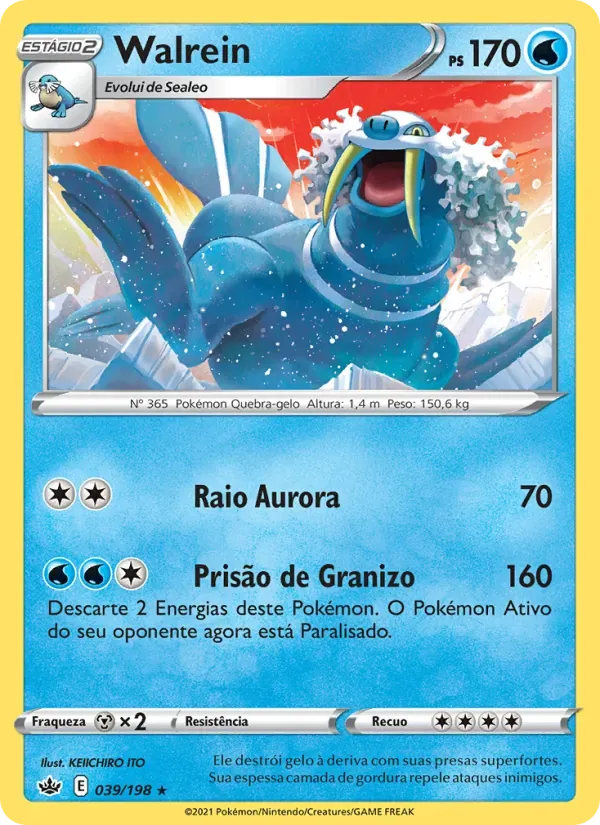 Walrein 39/198 Reinado Arrepiante