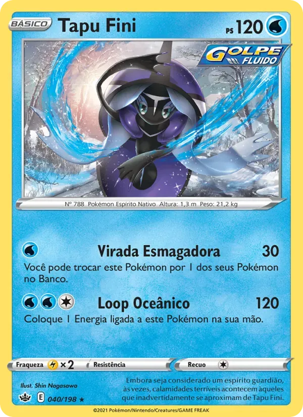 Tapu Fini 40/198 Reinado Arrepiante