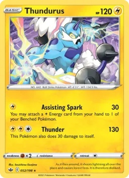 Thundurus 52 Reinado Arrepiante