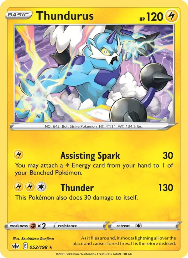 Thundurus 52/198 Reinado Arrepiante