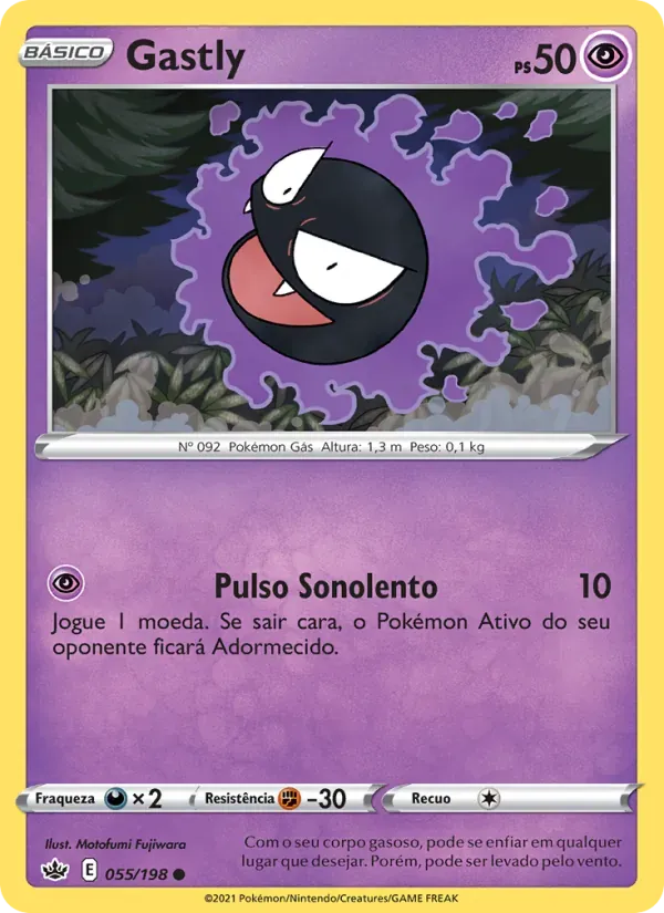 Gastly 55/198 Reinado Arrepiante