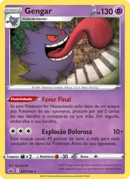 Gengar 57 Reinado Arrepiante