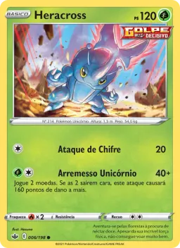 Heracross 6 Reinado Arrepiante